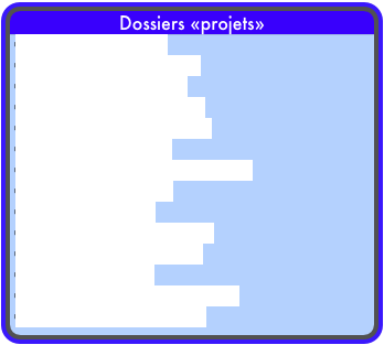 Dossiers «projets»
ADAM - Projet.zip
BAICRY - Projet OT6.zip
BALTZER - PROJET.zip
BENSALAH - PROJET.zip
BOUMADHI - PROJET.zip
CILDIR - PROJET.zip
DOMENEGHETTY - PROJET.zip
GASPAR - Projet.zip
MURR - Projet.zip
NARAYNEN - PROJET.zip
OBERMEYER - Projet.zip
PRAM - Projet.zip
VAN DE WALLE - PROJET.zip
WEBER - Projet 2010.zip